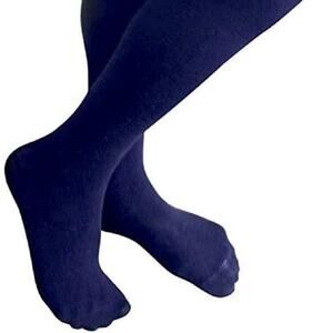 Baby Toddler Girls Navy Blue Tights 1-3Y